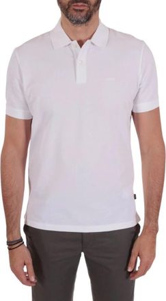 HUGO BOSS Pallas Polo - Heren - Polos - Wit - 6XL - Tops