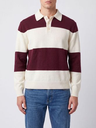 A.P.C. A. P.C. Polo Shirt Men color Burgundy