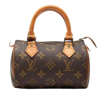 Louis Vuitton Pre-owned Mini Bags, female, Brown, Size: ONE SIZE Pre-owned Mini Speedy