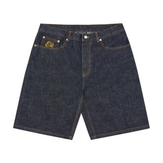 Billionaire Boys Club Diamanten & Dollars Selvedge Denim Shorts - Heren - Denim shorts - Blauw - W28 - Denim - Korte Broeken