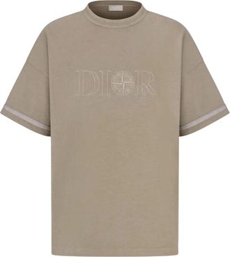 Dior Dior x Stone Island T-Shirt Brown 493J638A0554-C878