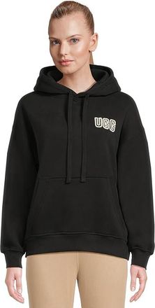 UGG Ugg Logo Hoodie Womens Sweatshirt Black : 1X, Cotton/Polyester