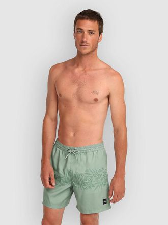 O'Neill Uni Flower 16 Boardshorts groen