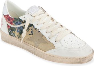 Golden Goose Ball Star Sneaker in White/Multicolor at Nordstrom, Size 10Us