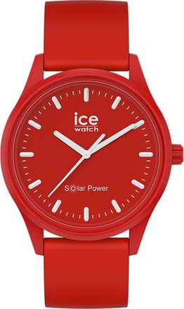 Ice Watch Ice Watch Ice Solar Power - Red Sea Unisexs Red 017765 Silicone - One Size