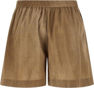 Ermanno Scervino Womens Beige Polyester Bermuda Shorts