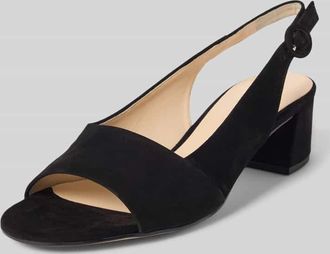 Högl Sandalette mit Blockabsatz in Black, Größe 37