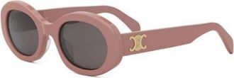 Celine Celine - Triomphe Bril - Premium Kwaliteit - Dames - Accessoires - Grijs - Maat: 52 MM