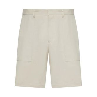 Lardini Casual Shorts, male, Beige, Size: XL Casual Shorts