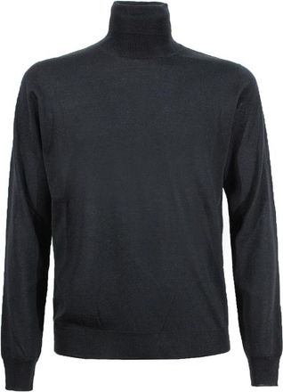 Incotex Broeken - Heren - Coltruien - Grijs - XL - Wol - Truien & Vesten