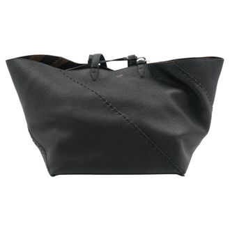 Fendi Selleria Diag Large Shopper - male - Fendi - Shopping Bags - Black - ONE SIZE - Bags