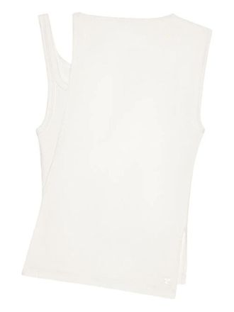 Courrèges Oblique 90S Rib Top