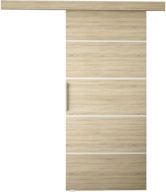 Mirjan24 Mobilier1 - Puerta Corredera Closico 176, Roble Sonoma