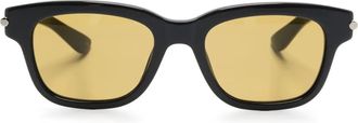 Alexander McQueen Eyewear Occhiali da sole City T-Bar - Grigio