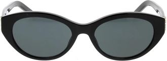 Saint Laurent Stijlvolle zonnebril voor verhoogde stijl - unisex - Zonnebrillen - Zwart - ONE Size - Accessoires