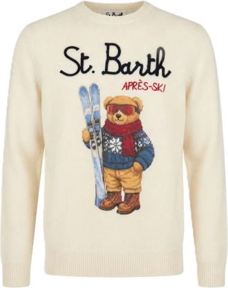 MC2 Saint Barth Maglione Girocollo Heron - - Knitwear - Uomo - Beige - M