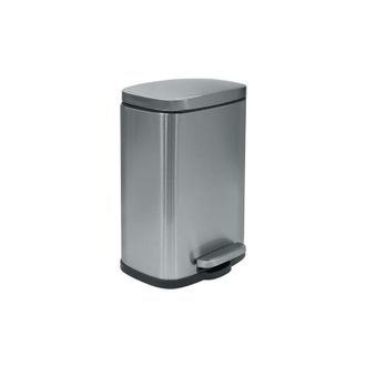 Spirella Papelera Con Pedal De Acero Inoxidable 12l Metalizado Akira Spirella
