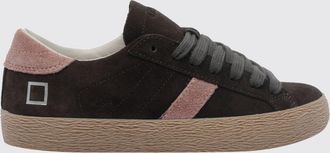 D.A.T.E. D. A.T. E. Hill Suede Low-Top Trainers with Terry Cloth Lining and Logo