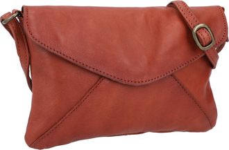 Gusti Karisma Womens Leather Shoulder Bag Vintage Dark Brown Leather, brown