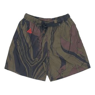 Nike x ACG Mt Fuji Printing Sports Shorts Green Dark green CK9250-325