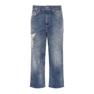 Dondup Straight Jeans, female, Blue, Size: W25 Straight Jeans