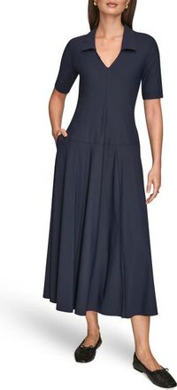 DKNY A-Line Polo Dress in Nightfall at Nordstrom, Size 10