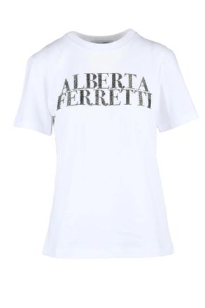 Alberta Ferretti Cotton T-shirt - White