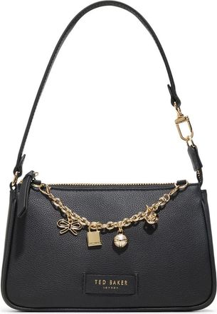 Ted Baker Agnes Leather Shoulder Bag in Black at Nordstrom Rack
