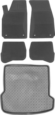 OEM Volkswagen Passat B5 Kombi De 1997 A 2005. Juego De Alfombrillas De Goma Para Coche Y Maletero