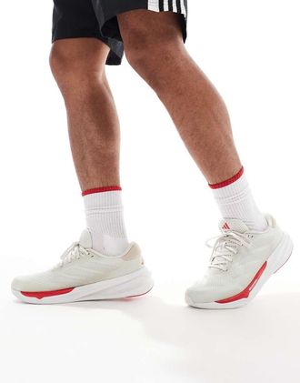 adidas adidas Running - Supernova Stride 2 - Sneakers bianche e rosse-Grigio