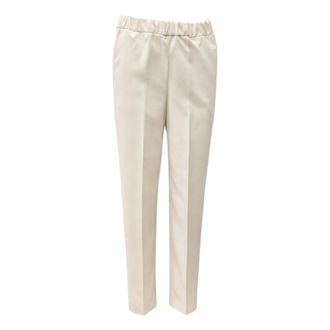 SoAllure Cropped Trousers, female, Beige, Size: XS Pantalone Dritto