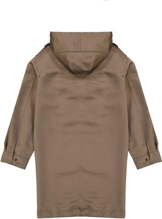 Brunello Cucinelli Womens Brown Polyester Parka Clothing
