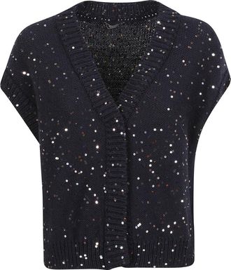 PESERICO C&aacute;rdigan - Knitwear - Mujer - Azul - M