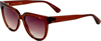 Longchamp Womens 52mm Orange Sunglasses