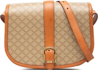 Celine Pre-owned Celine Macadam Coated Canvas Crossbody Ladies VSNCB5Q9S2CM3Z9A