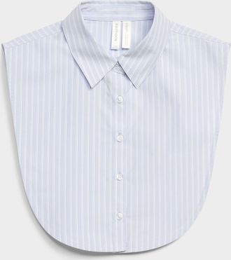 Simons Womens Solid faux point collar