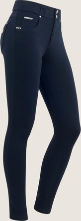 Freddy Leggings FREDDY Leggings NOW1MC001ORG, Damen, Gr. L, EURO, blau (schwarz sapphire), Obermaterial: 81% Baumwolle CO. 19% Elasthan EL., Hosen Leggings