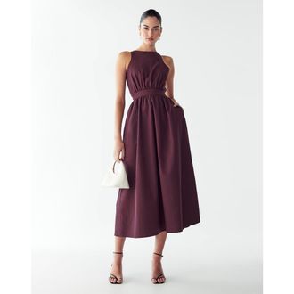 Willa Liliana Dress in Plum at Nordstrom, Size 10