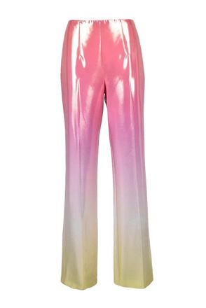 Patrizia Pepe Pants Stretch - Yellow/Pink