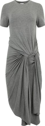 Loewe Abito midi drappeggiato - Grigio