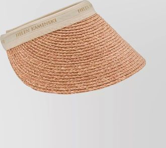 Helen Kaminski top open woven strap adjustable hat