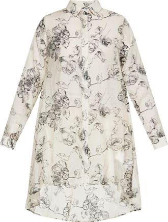 Dreimaster Dreimaster Blouse Dames zwart en wit