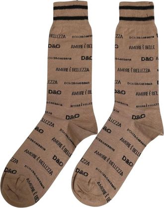 Dolce & Gabbana Accessoires, Dames, Bruin, ONE Size, Underwear