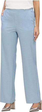 Mos Mosh MOS Mosh, Broeken, Dames, Blauw, XL, Leer, Mmbai Roy Pant