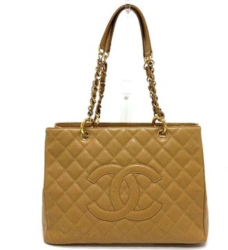 Chanel Matelasse Grained Calfskin Shoulder Bag Tote Bag (Pre-Owned)