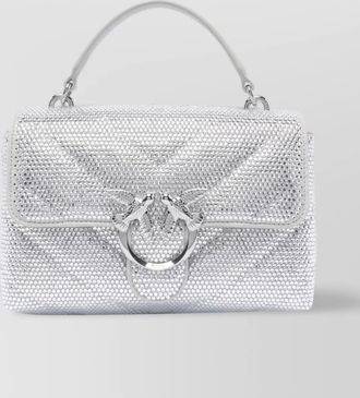 Pinko love bag leather shoulder bag