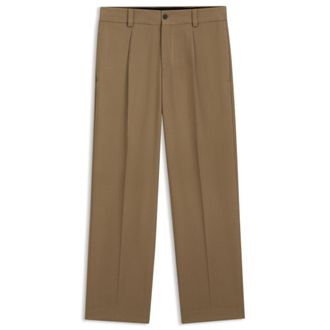 HUGO BOSS Modern-fit trousers in stretch twill