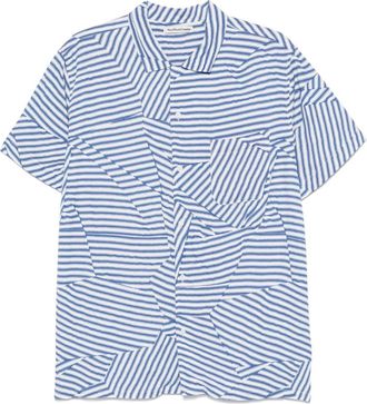Ymc You Must Create Camicia Malick - Blu