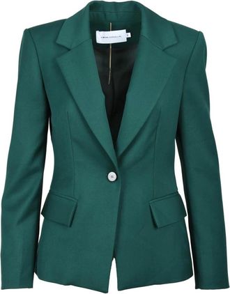 Simona Corsellini Fitted Jacket with Button Fastening