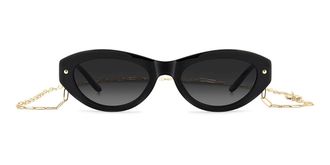 Carolina Herrera HER 0406/S 807/9O Womens Sunglasses Black Size 52
